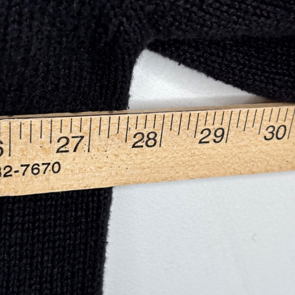 VTG 90s Ugly Christmas Sweater Cardigan 1X Embroidery Patchwork Mitten Snowflake - Picture 7 of 9